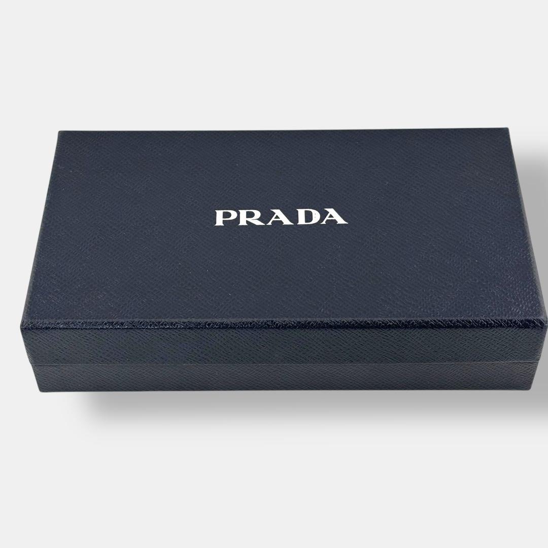 美品 プラダ 1MH132 長財布 サフィアーノレザー 付属品あり