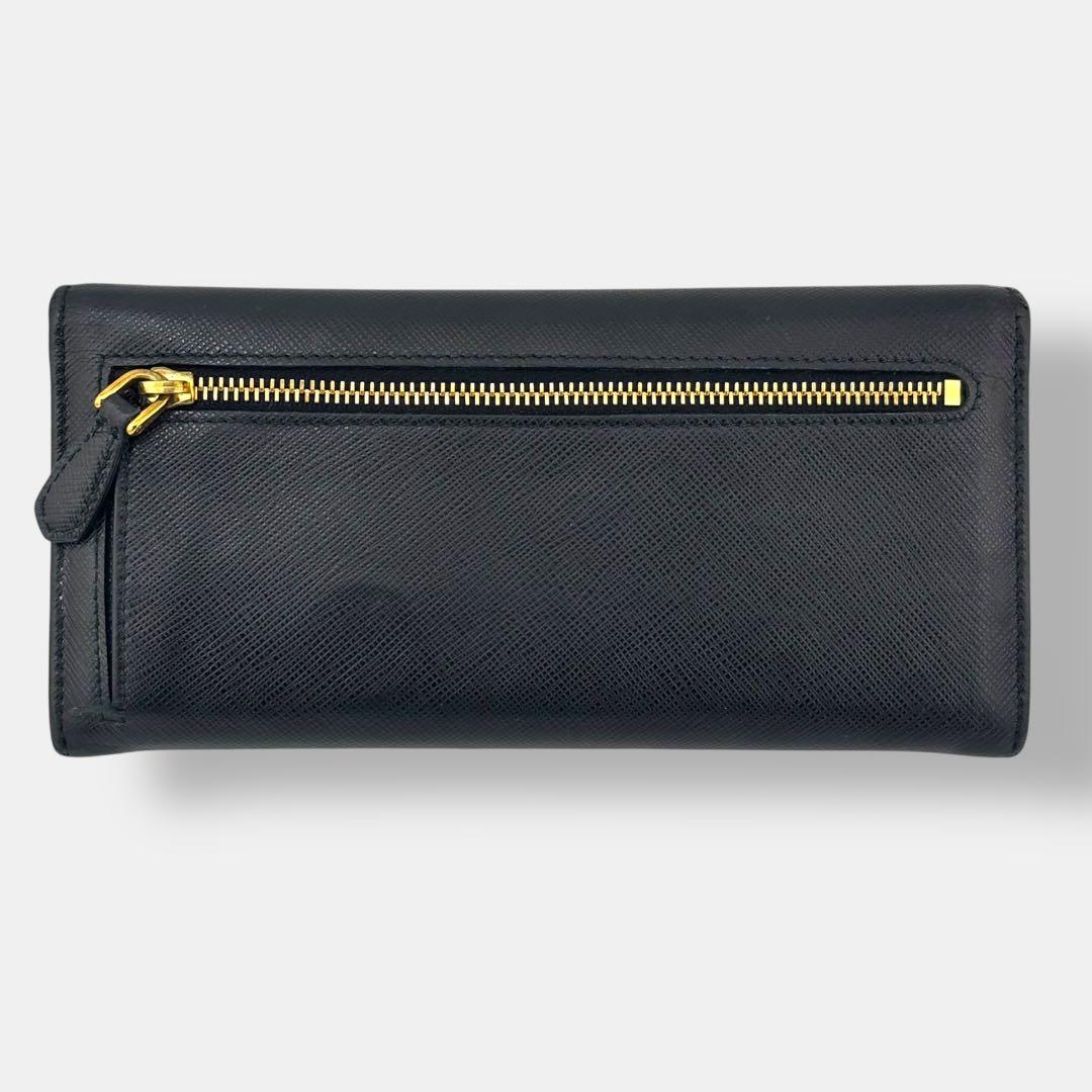 美品 プラダ 1MH132 長財布 サフィアーノレザー 付属品あり