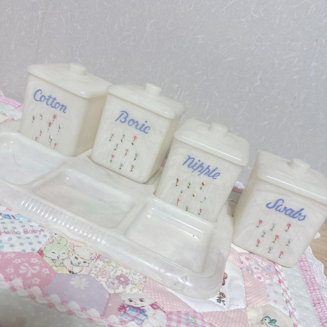 ベビーナーサリー アンティーク ヴィンテージ ベビーナーサリージャー 雑貨