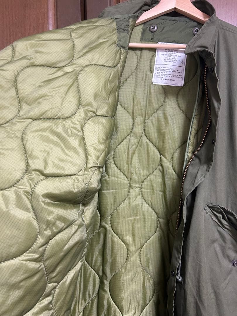 米軍放出品・状態最良　M65フィッシュテール ライナー付