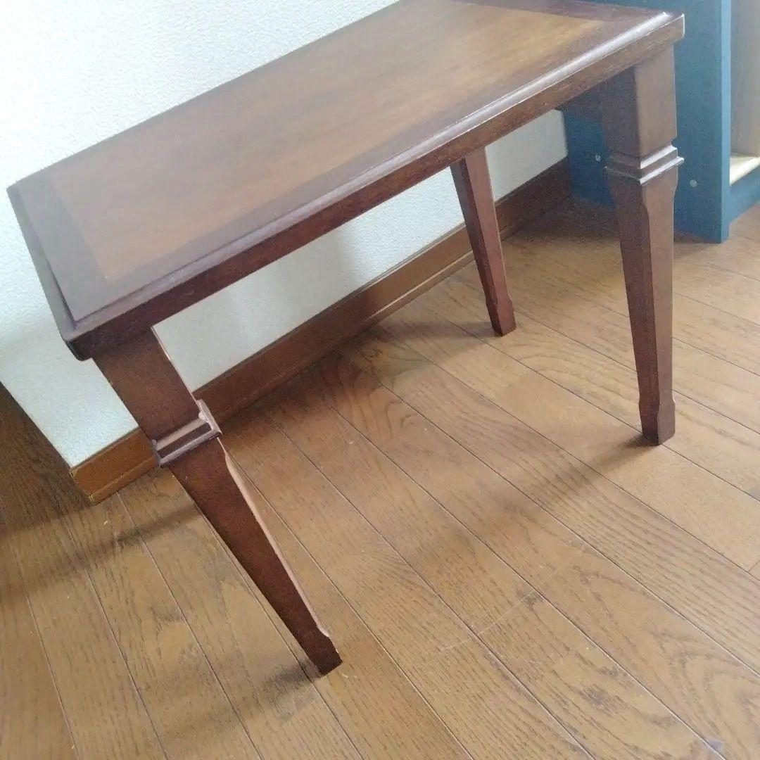 マルニ　地中海　ネスト/サイドテーブル　ブラウン木製　サイドテーブル