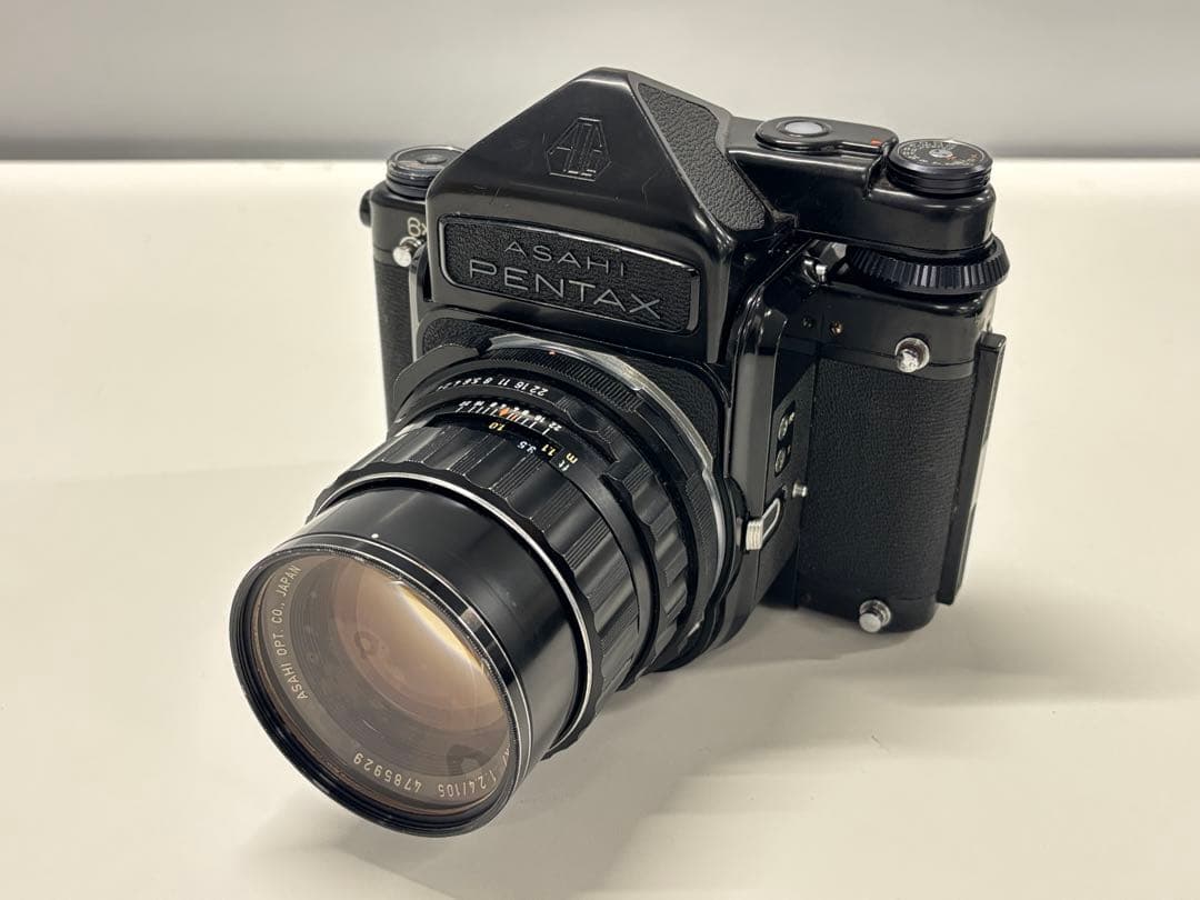PENTAX 6x7 105mm f/2.4 中判フィルムカメラ ブラック