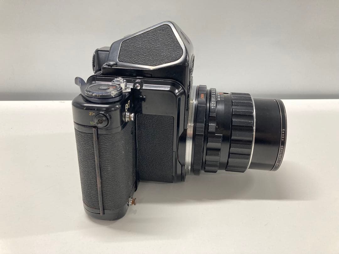 PENTAX 6x7 105mm f/2.4 中判フィルムカメラ ブラック