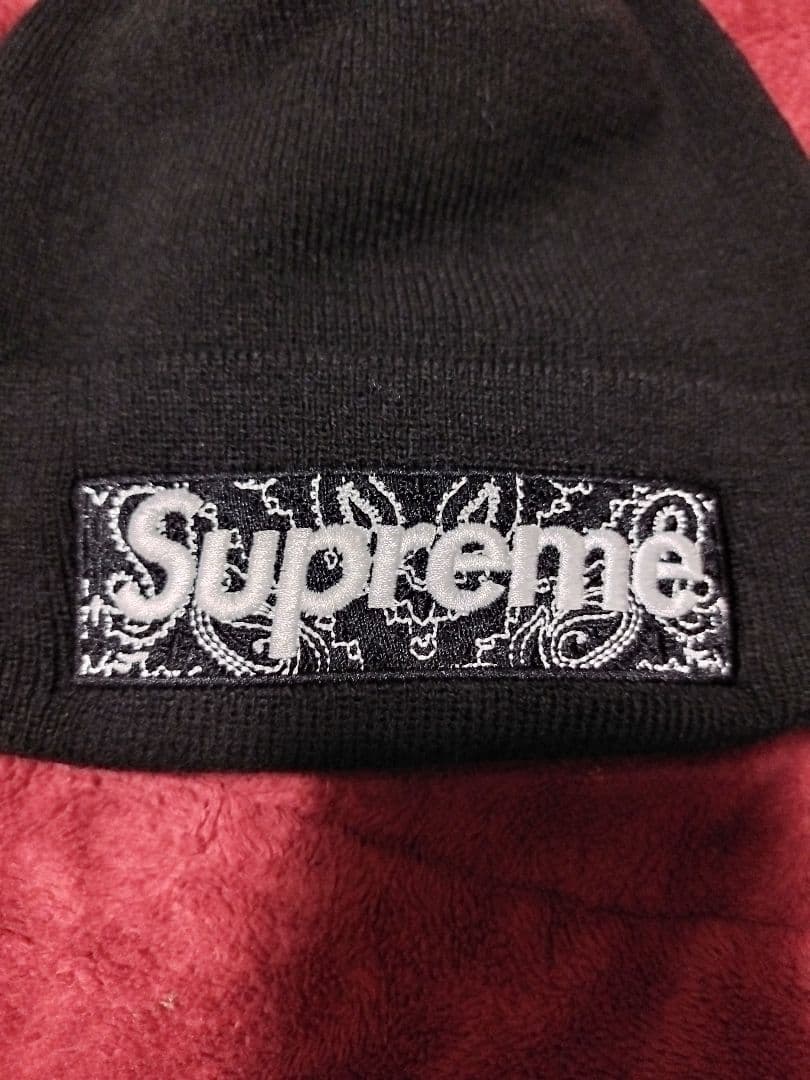 り*ま様 年末限定！大幅値下げ【最安値】Supreme19awバンダナニットキャ