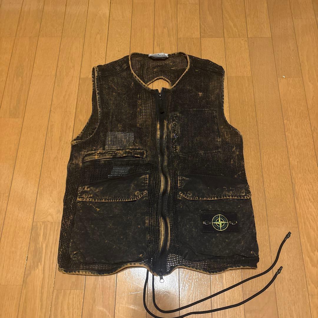 ク*ー様 STONE  22SS コットン OVD ベスト