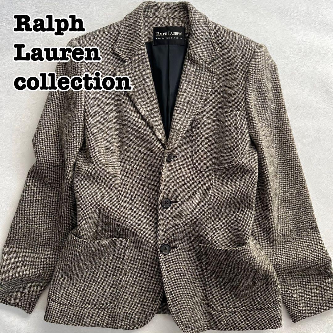 【極美品✨】ラルフローレンコレクション テーラードジャケット L相当 グレー系