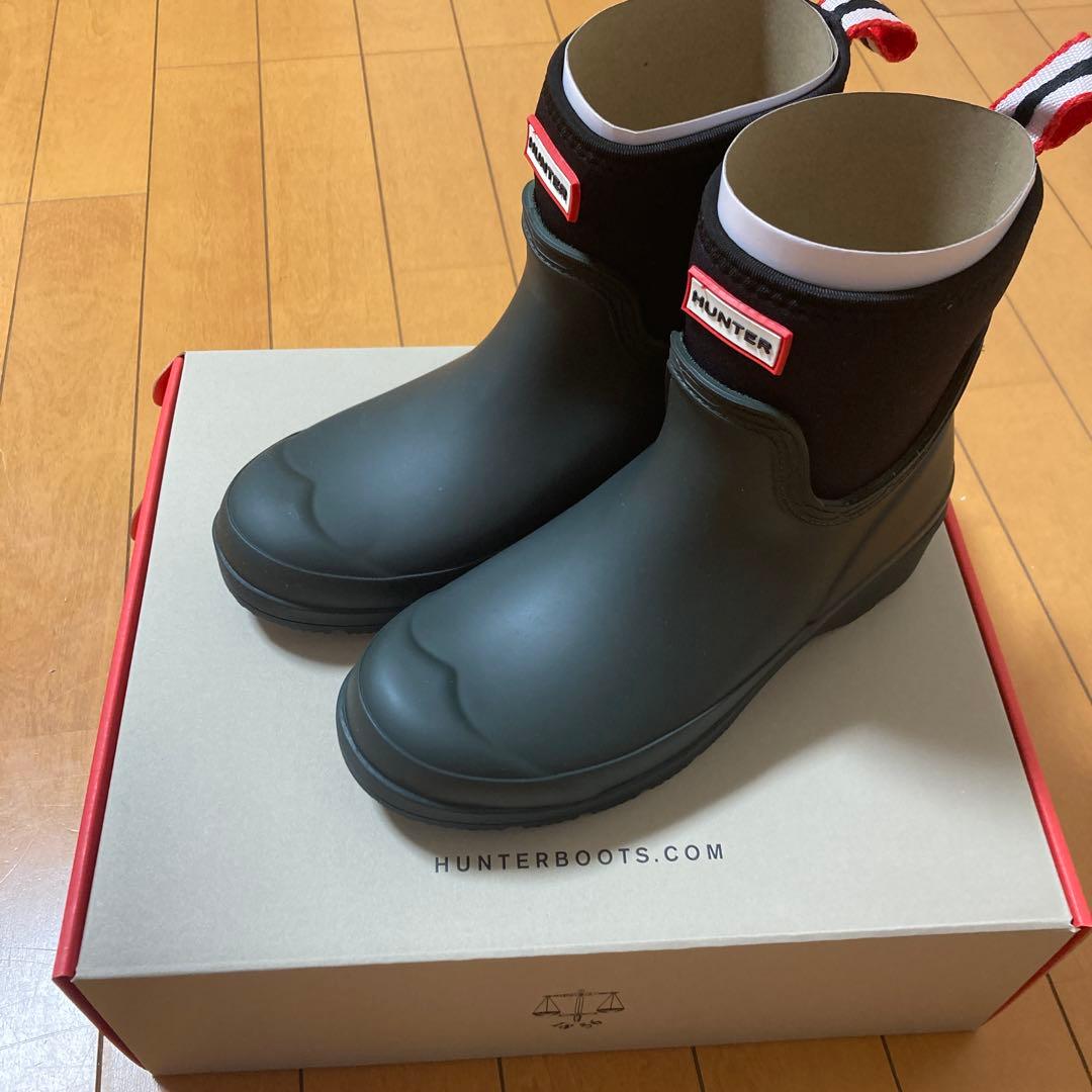 最終値下げ　ハンター　レインブーツ　長靴　未使用　US6 23.0cm