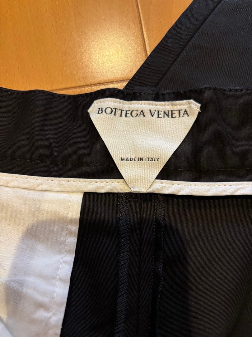 ラ*ル様 ボッテガヴェネタ　ブラックパンツ　コットン100