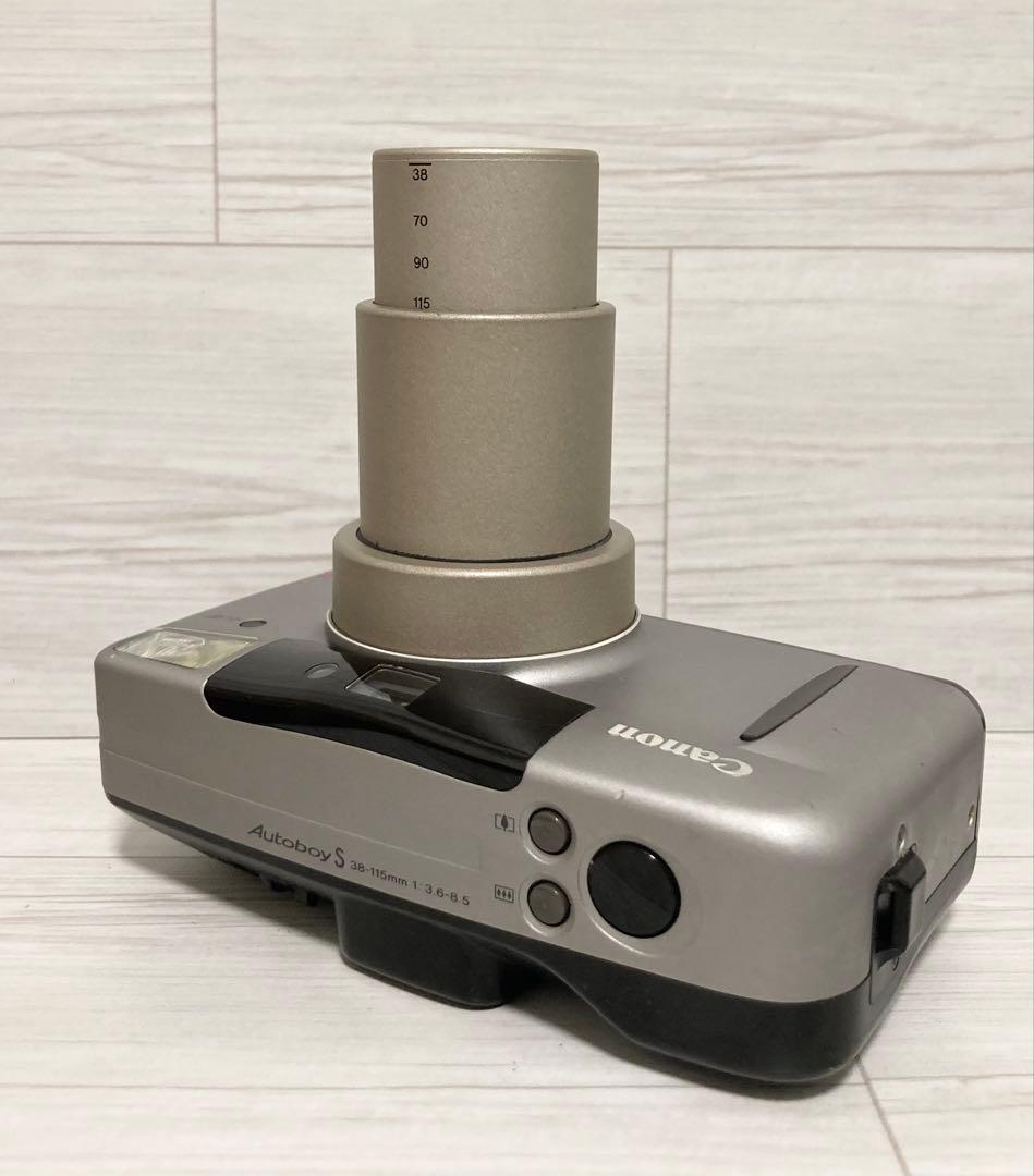 『動作確認済み』Canon Autoboy S コンパクトフィルムカメラ 完動品