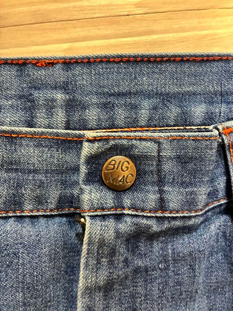 60s 70s BIGMAC ペインターデニム