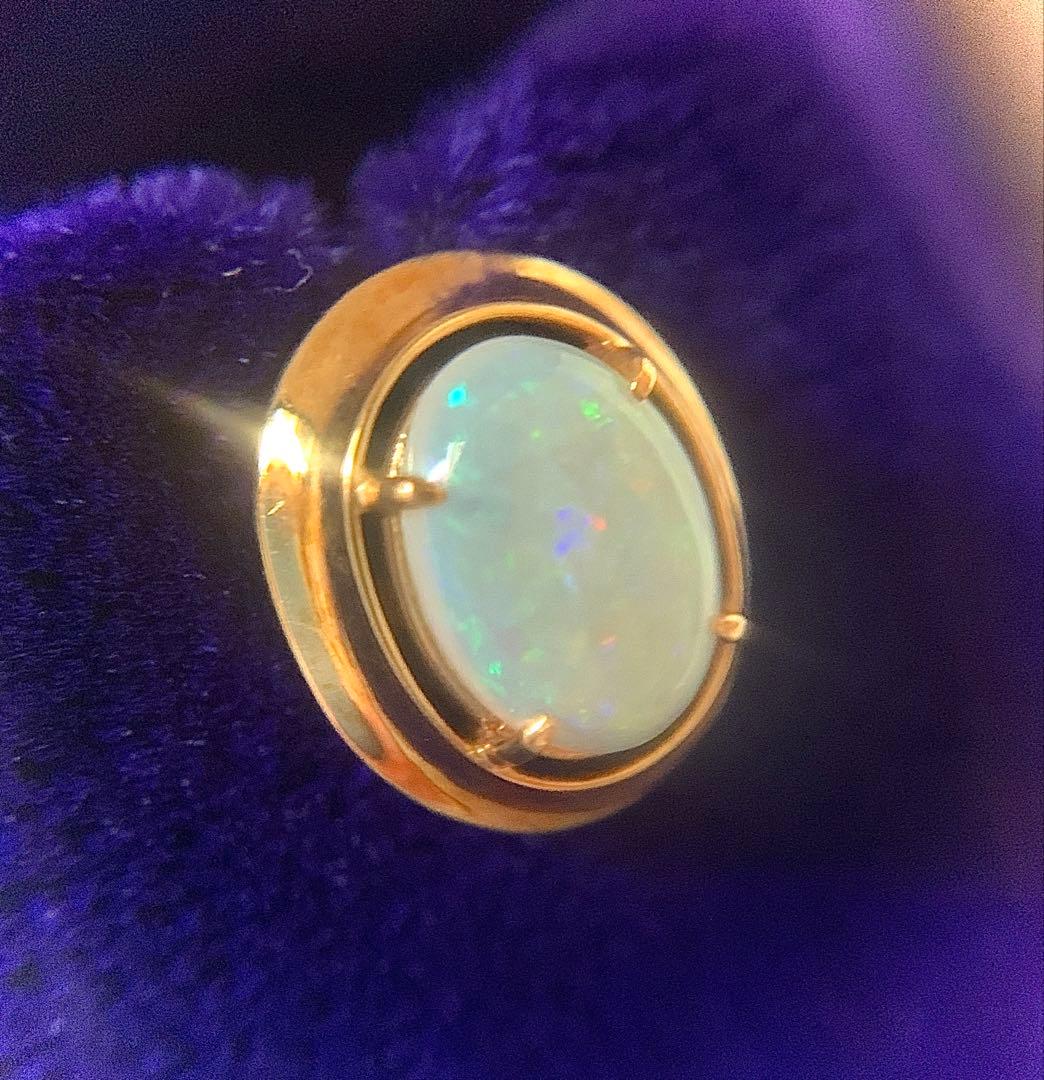 ⭐︎K18 ヴィンテージ オパール タイピン ゴールド⭐︎