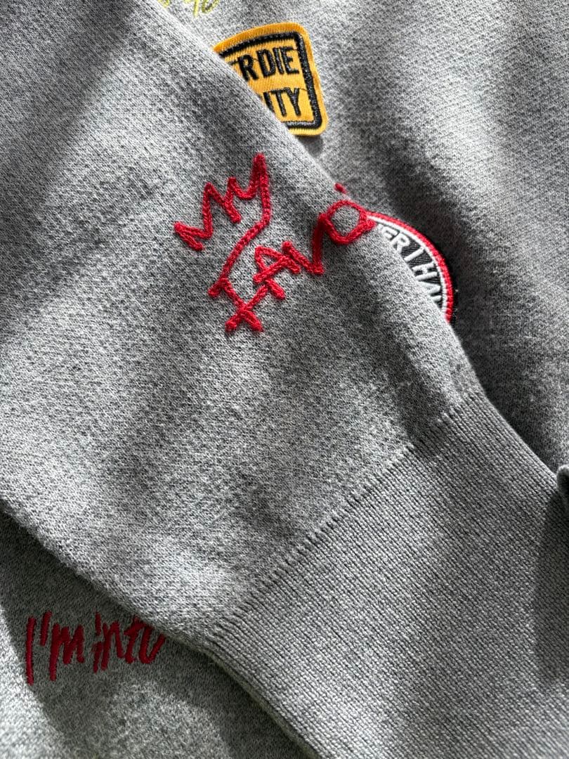 トップス JEANASIS eL+1 Graffiti Cardigan