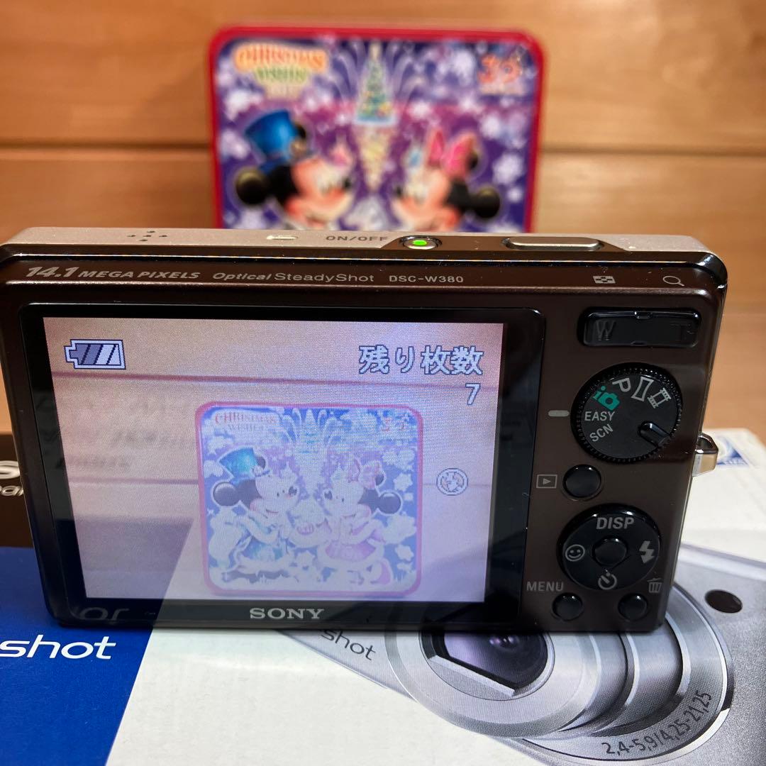 SONY サイバーショット DSC-W380 ゴールド