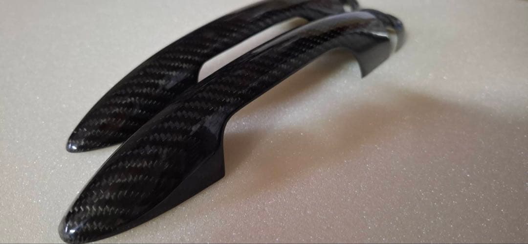 アルファロメオ　ミト　ジュリエッタ　ドライカーボン　ドアハンドルカバー