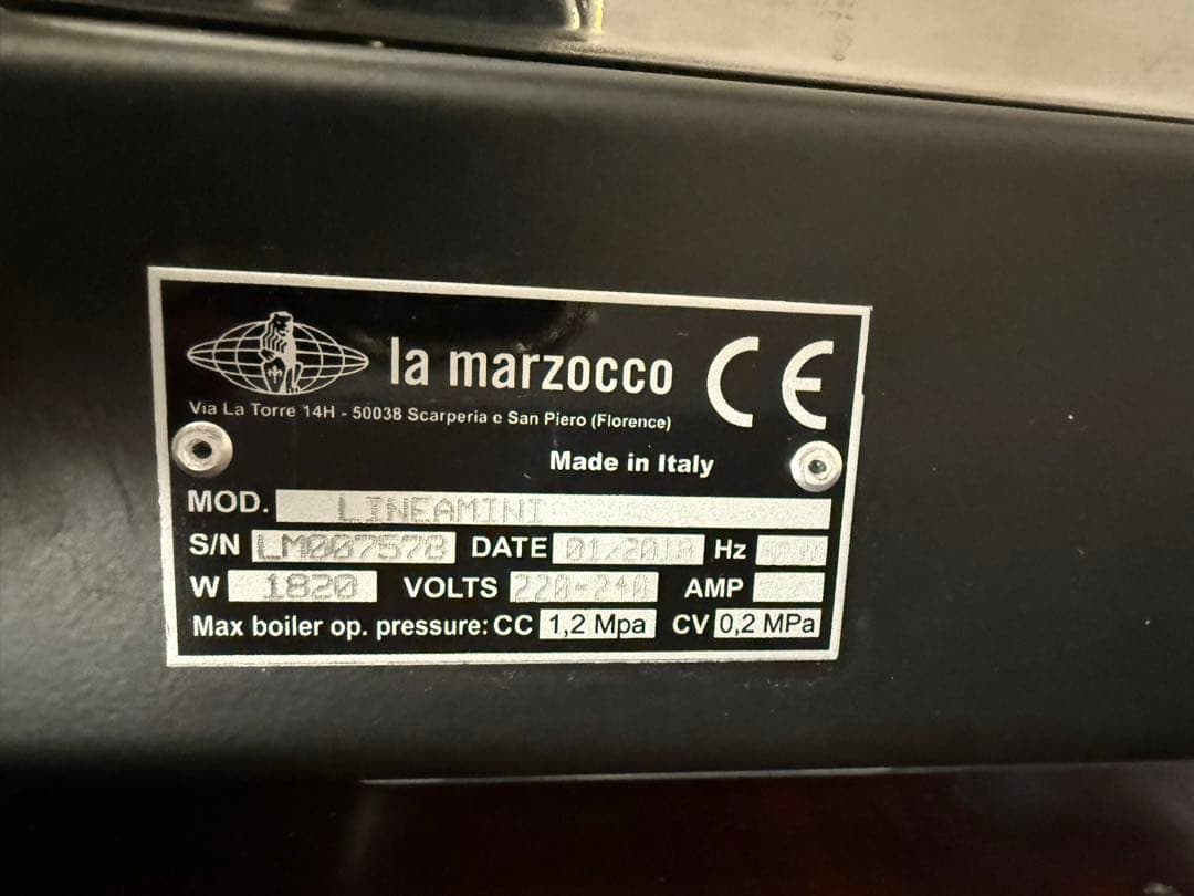 La Marzocco LINEA MINI エスプレッソマシン