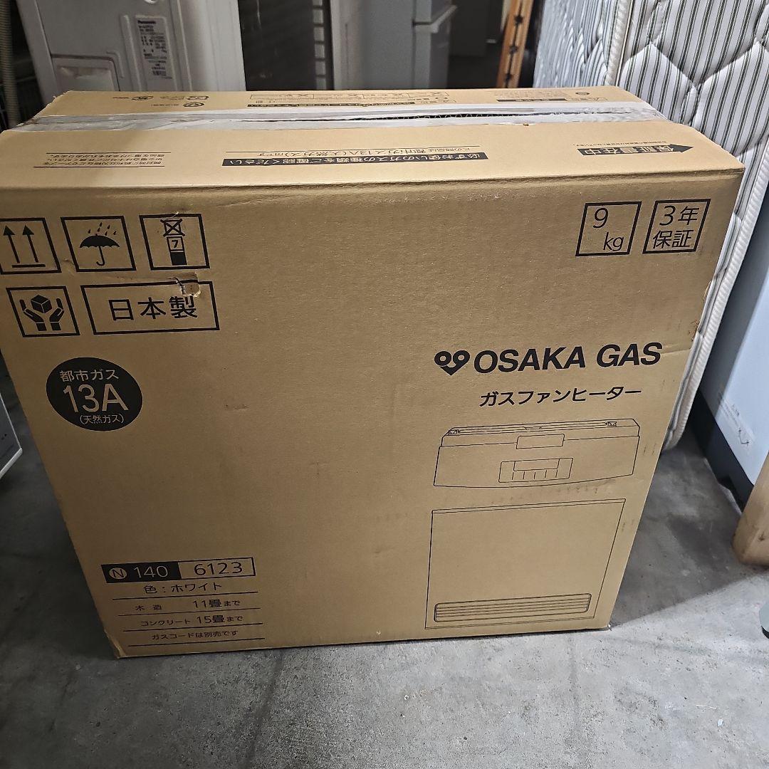 OSAKA GAS ガスファンヒーター ホワイト GFH 4006S