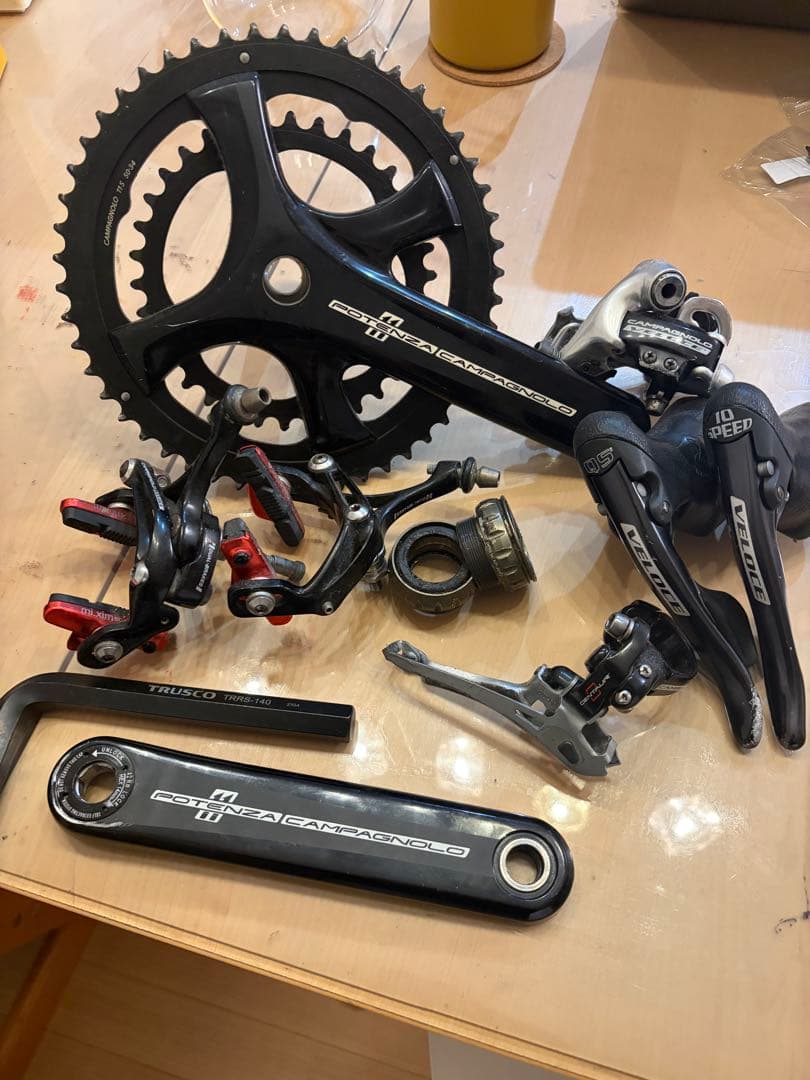 D*7様 【ジャンク】カンパニョーロ　コンポ　パーツセット