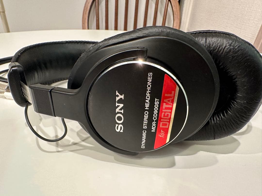 【soramane】SONY MDR-9000ST 有線ヘッドホン　赤帯