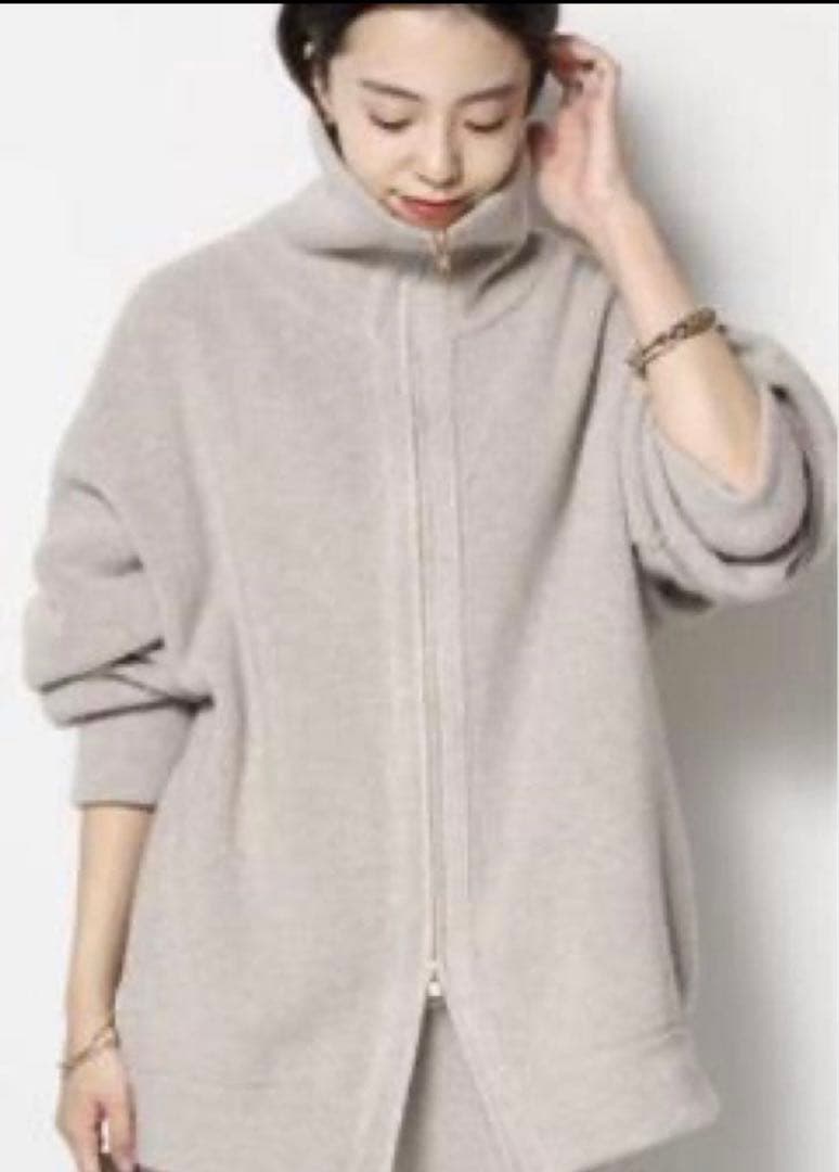 ドゥーズィエムクラス *OLBIA ロングジップ ブルゾン ¥59,400