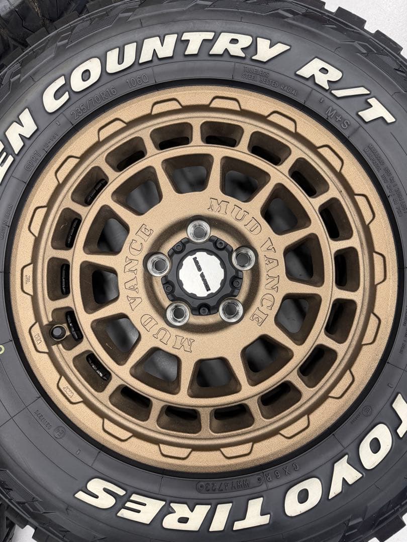 ウェッズ マッドヴァンス X type F 16インチ ホイールタイヤセット