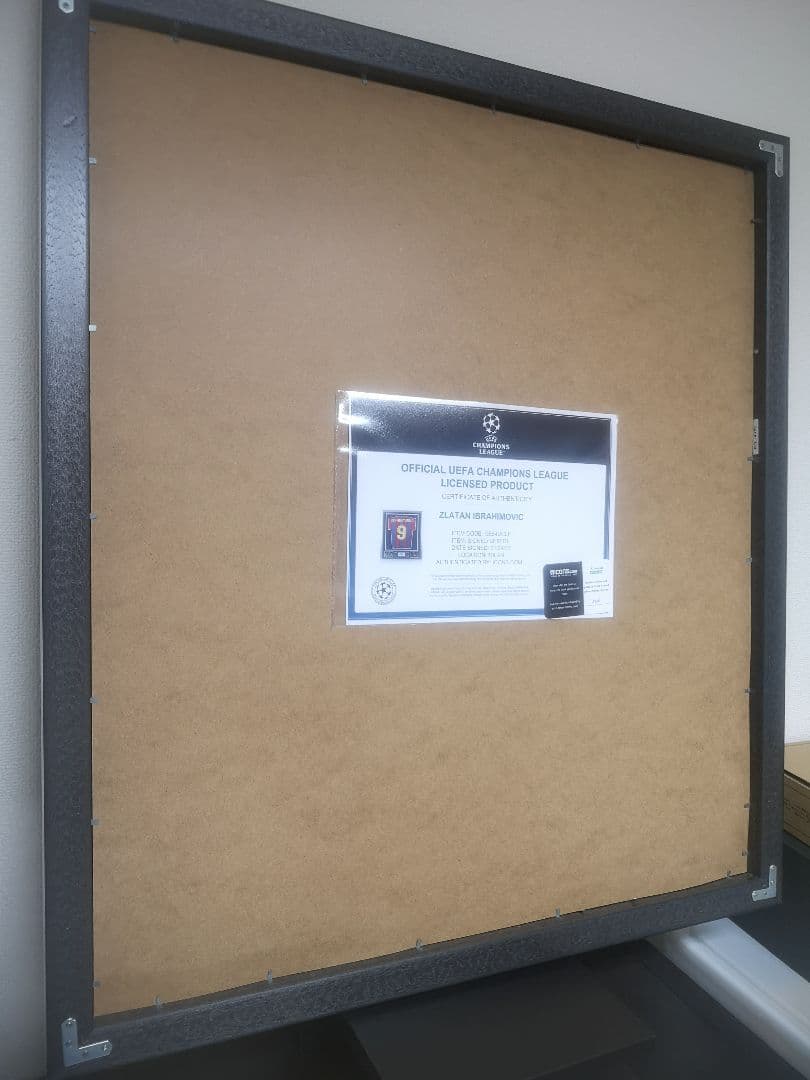 ズラタンイブラヒモビッチ　バルセロナ09/10 ICONSサインユニフォーム