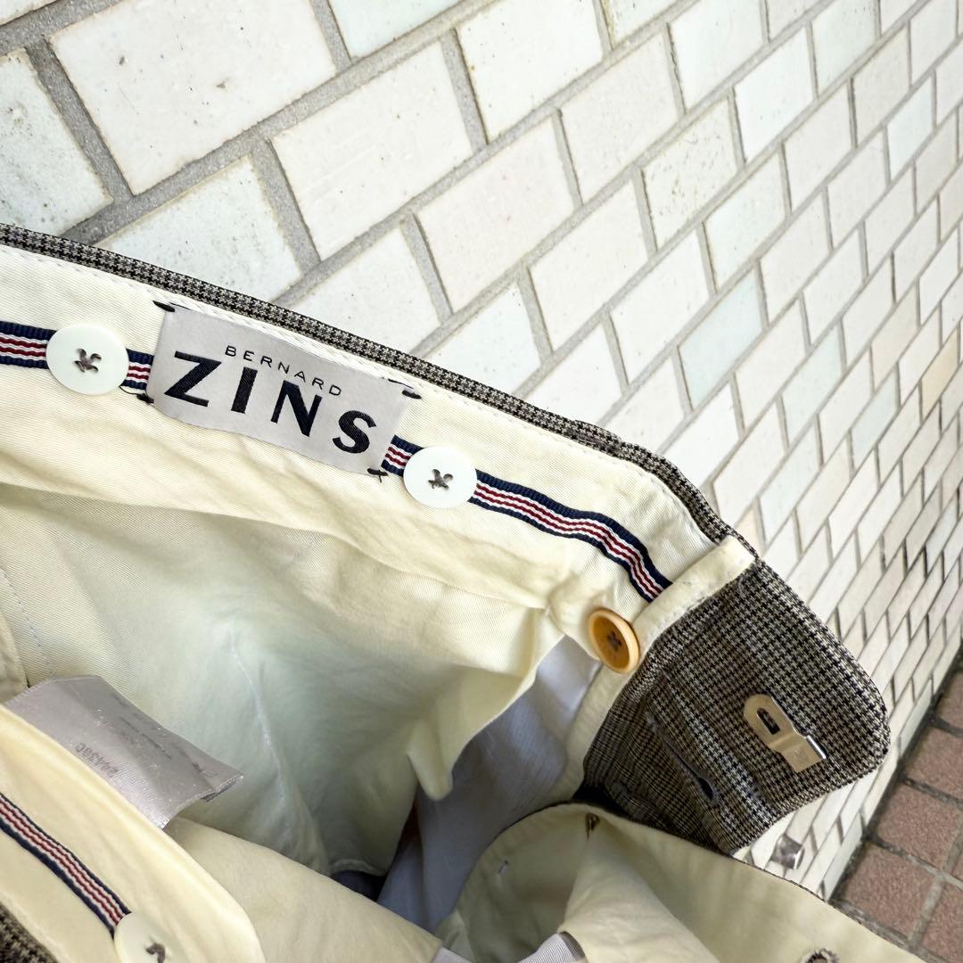 BERNARD ZINS ウール素材 \" ZINS H3 \" ハウンドトゥース柄