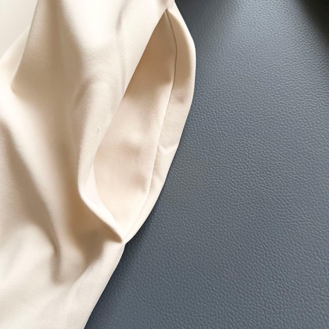 23SS 【アドーア】プルオーバーワンピース38 ボリュームスリーブ ベージュ