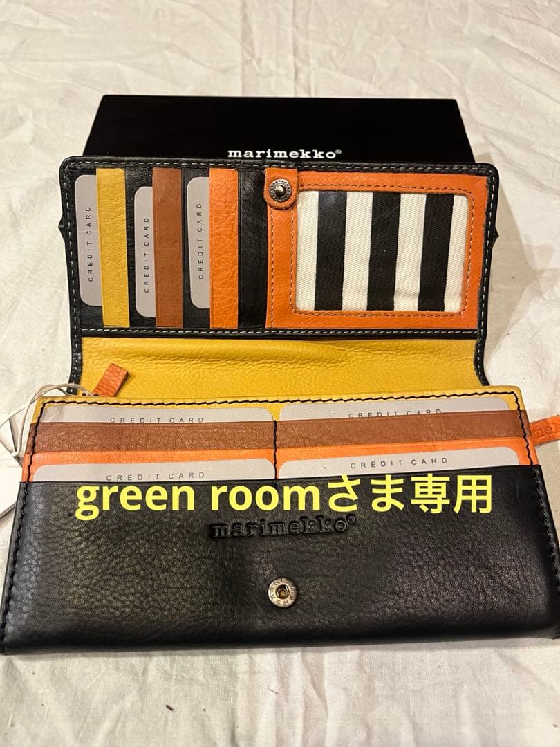 green roomさま専用【新品】marimekko 長財布　マリメッコ