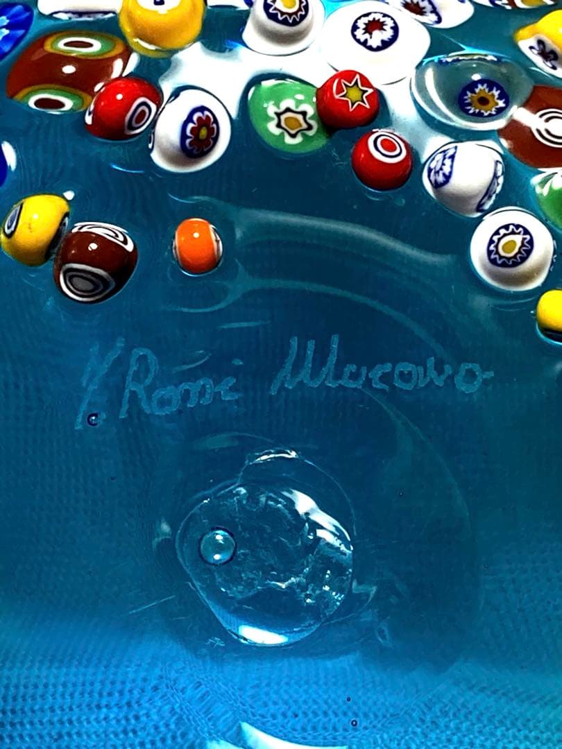 値下げ　イタリア MURANO ムラーノ ベネチアングラス コンポート