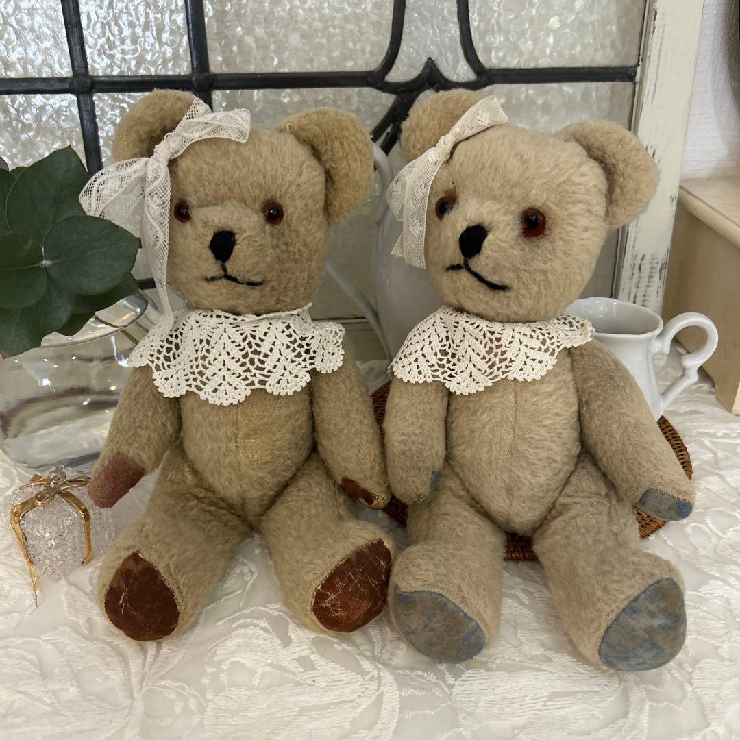 テディベア アンティークベア アンティークテディベア ぬいぐるみ アンティーク