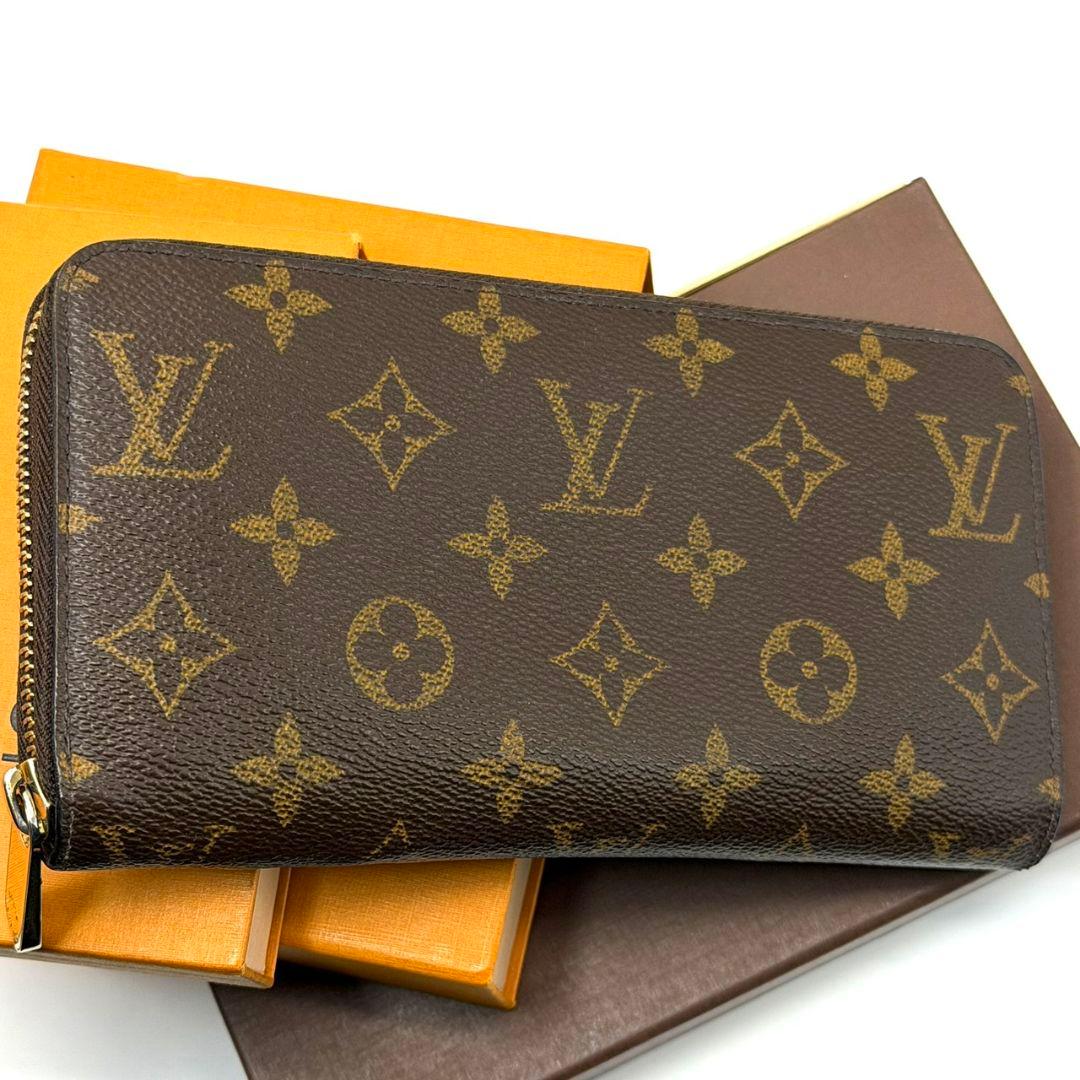 良品 ルイヴィトン モノグラム ジッピーウォレット 財布 ラウンドファスナー