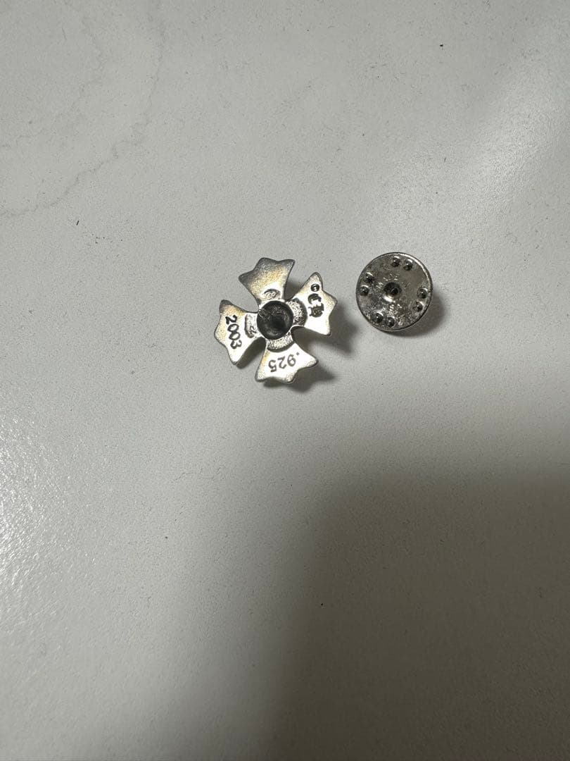CHROME HEARTS クロムハーツ ピンバッジ シルバー 正規品