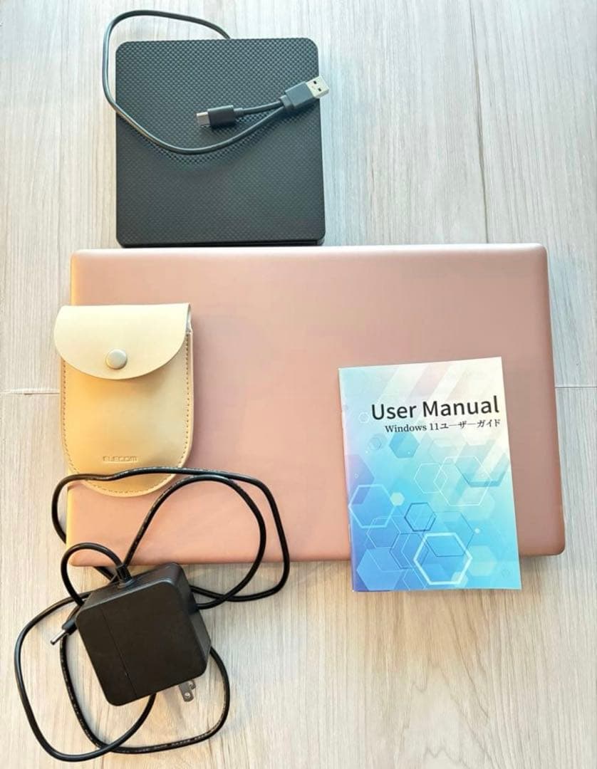 ESBOOKノートパソコンWindows 11 Pro搭載　 DVDドライブ付き