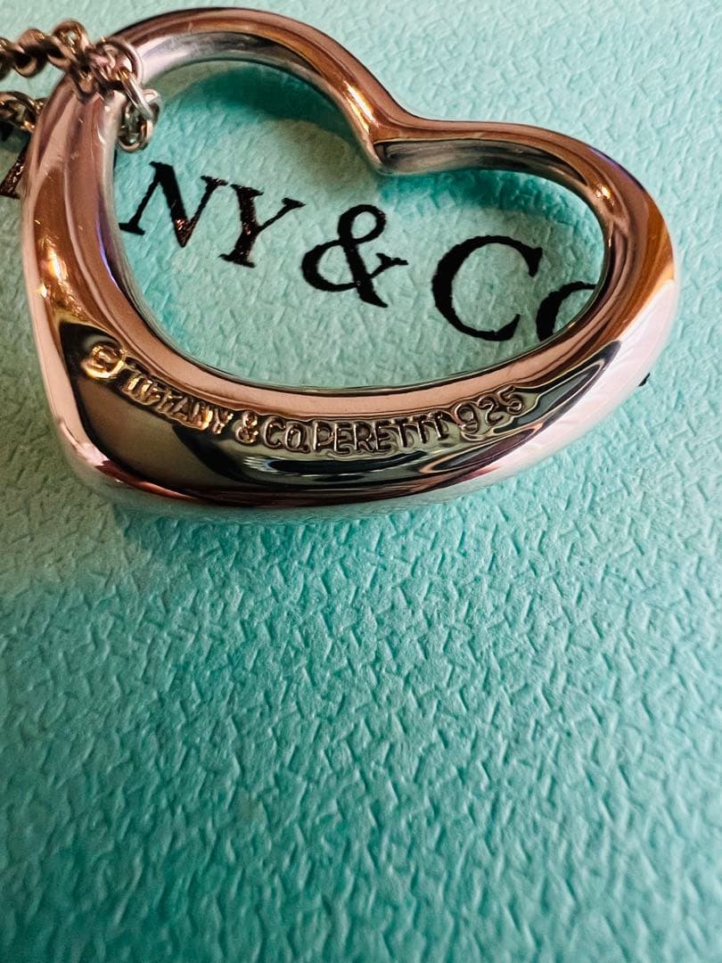 ティファニー エルサペレッティ オープンハート SV925 6g 箱付 正規品