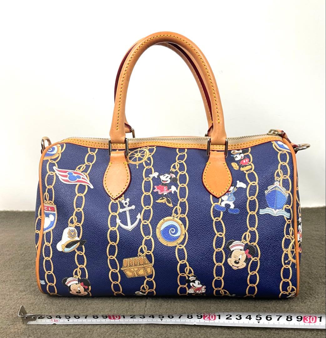 ●美品 Disney Dooney&Bourke 2way ミニボストンバッグ●