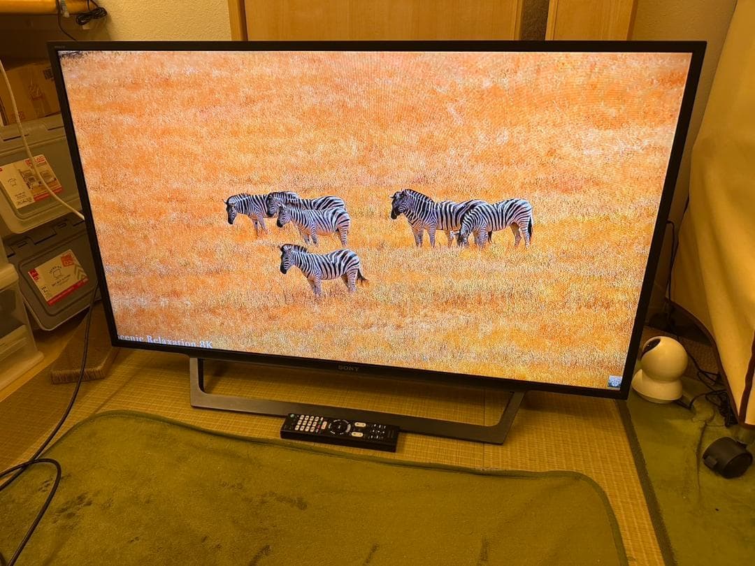 ネットフリックス可！SONY ソニー　テレビ　KJ-43W730E　17年製美品