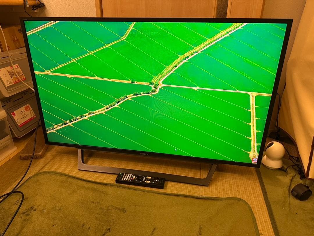 ネットフリックス可！SONY ソニー　テレビ　KJ-43W730E　17年製美品
