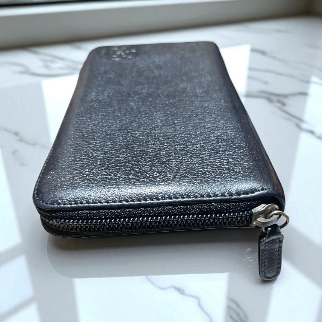 CHANEL シャネル カメリア ラウンドファスナー 長財布 付属品完備