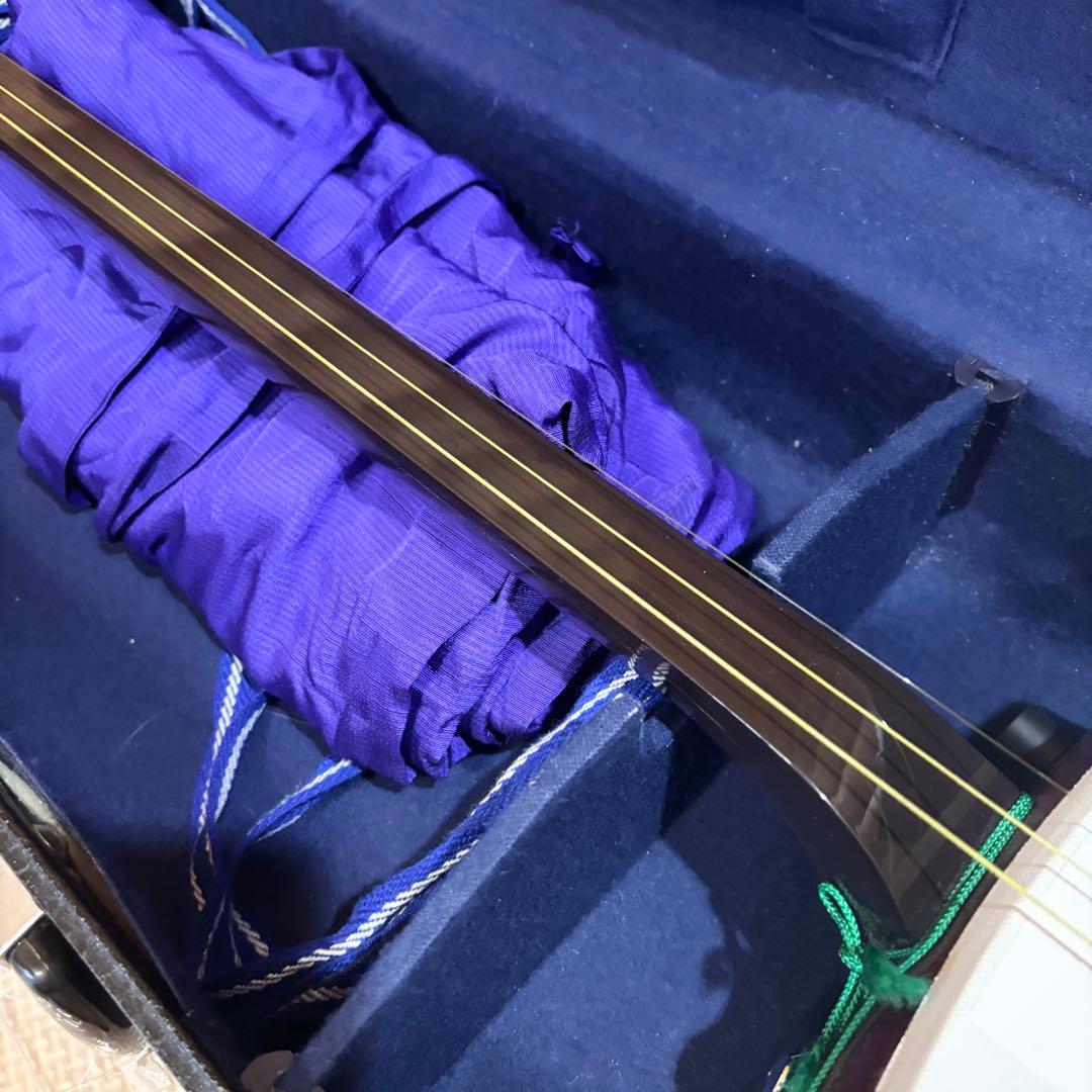 【廃盤品】SUZUKI 鈴木楽器製作所 電気三味線 あおい エレキ三味線