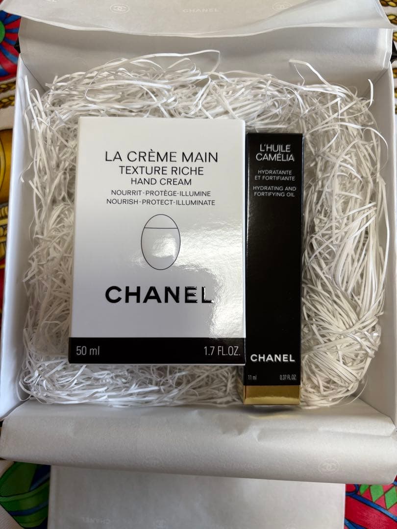CHANEL ハンドクリーム＆オイルセット リボンチャーム付き　匿名発送