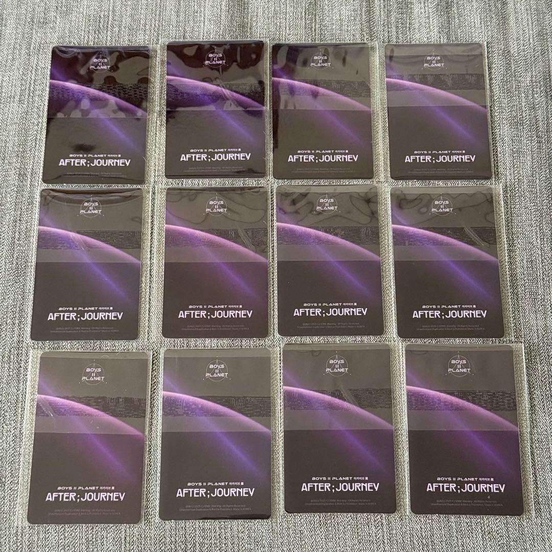 ボイプラ　POPUP コンプ　トレカ　ジアハオ　12種類　韓国 アルノ