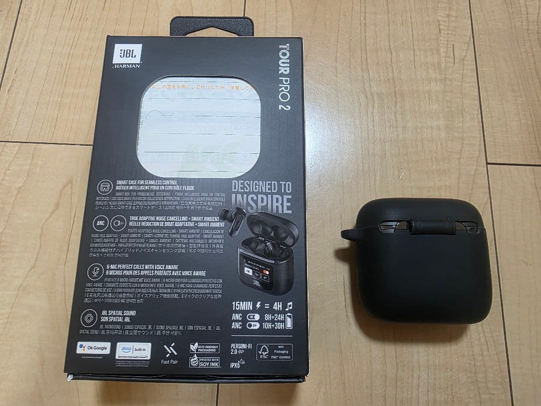 jbl tour pro 2 シリコンケース付 画面保護フィルム付き 使用感少