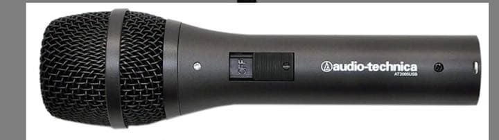 ！値下げ！【新品・未使用】AT2005USB ダイナミックマイク USB接続可能