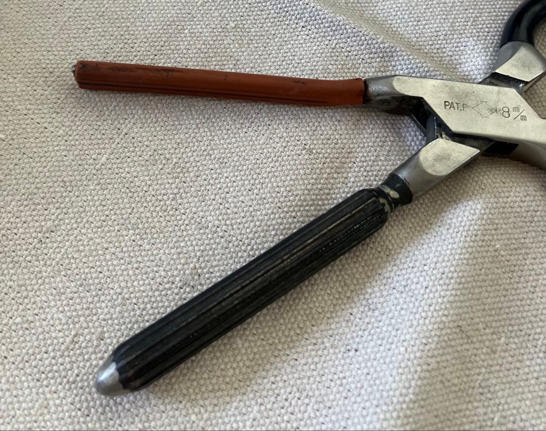 【3本セット】理容アイロン シルバーアイロン4mm・6mm・8mm（コード無し）