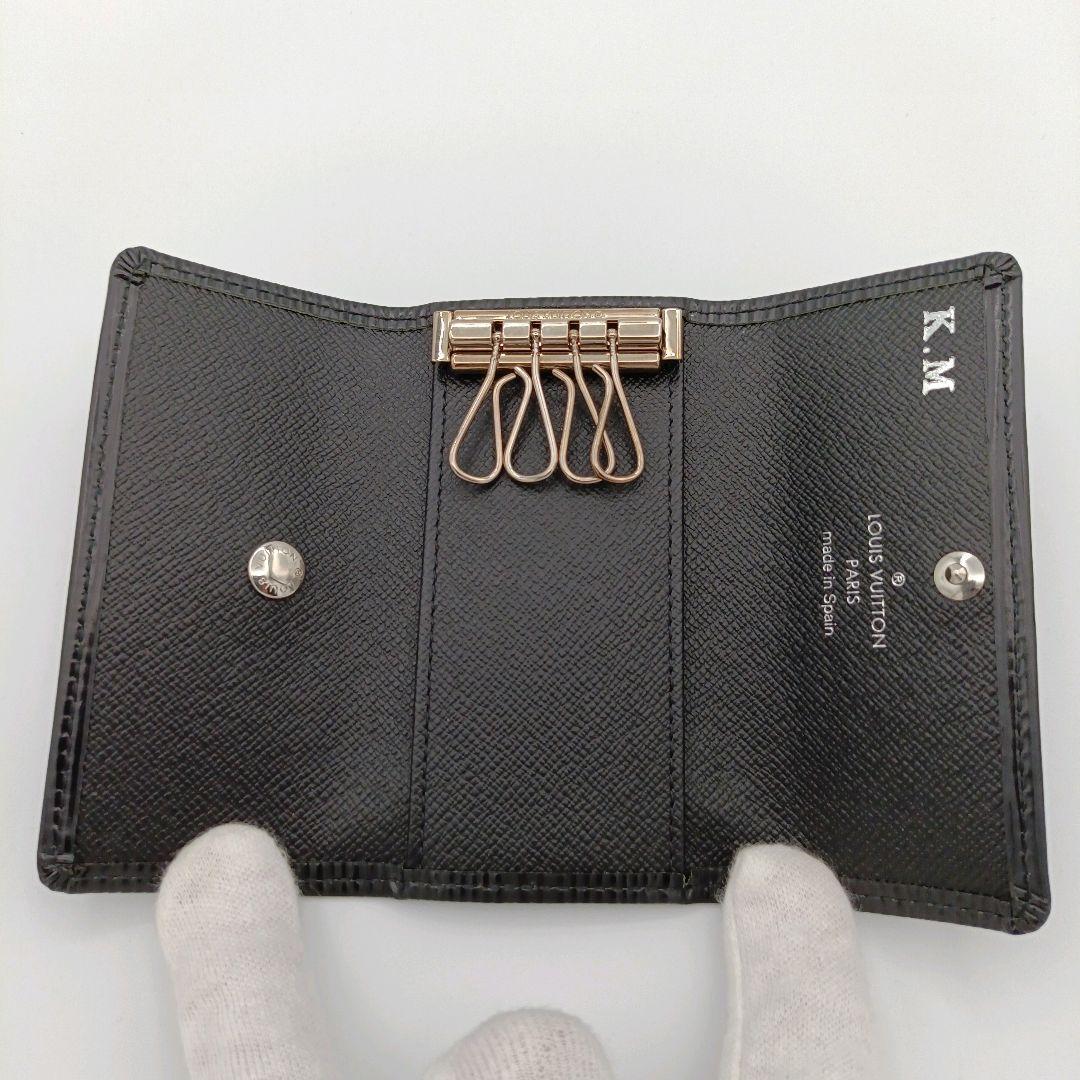 ルイヴィトン エピ ミュルティクレ4 ノワール ブラック　4連キーケース