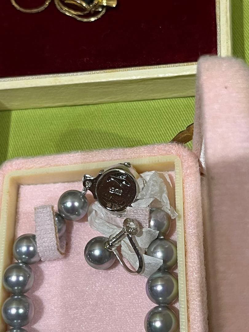 ミ*ン様 アクセサリーまとめ売り　遺品整理品　パール　ネックレスリング等　sil