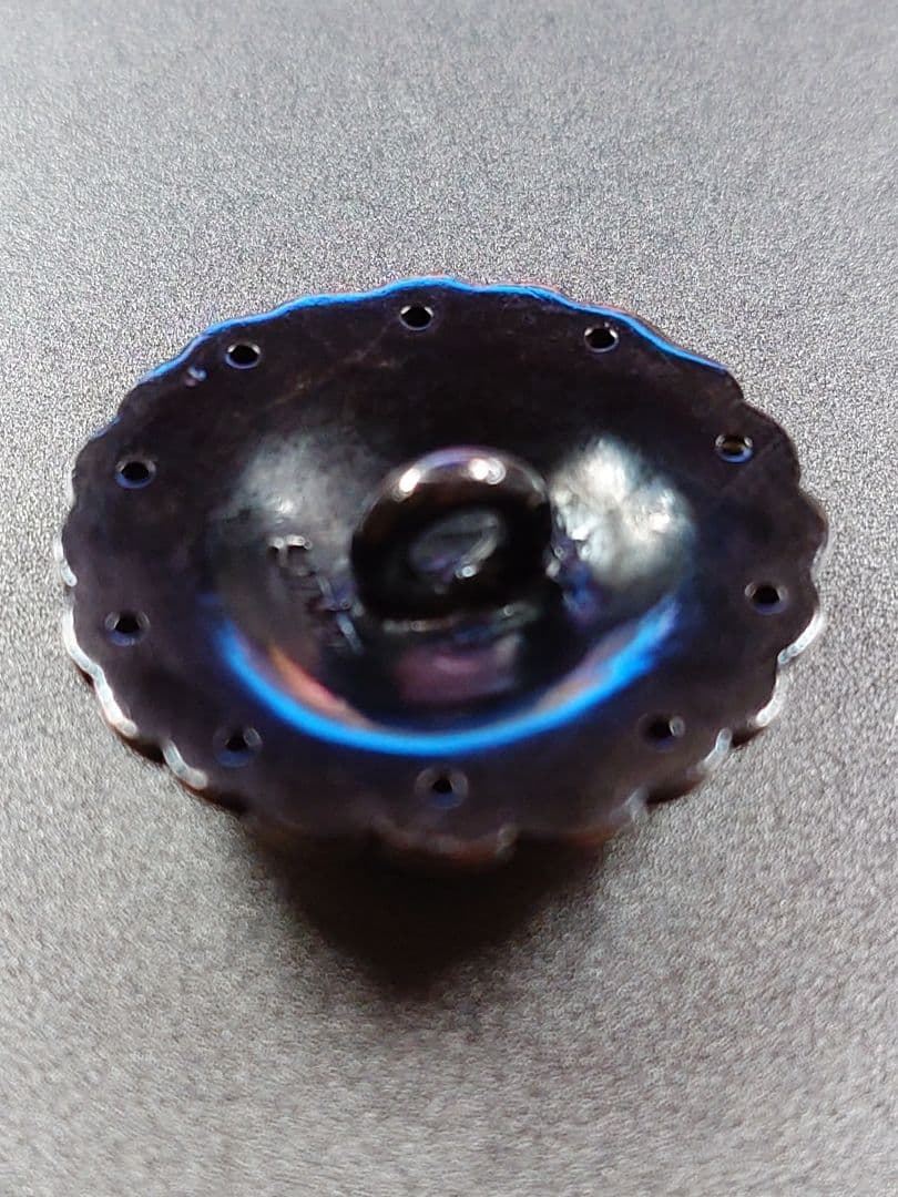 FIRSTARROWS　1点物18KFlower付きシルバーコンチョ