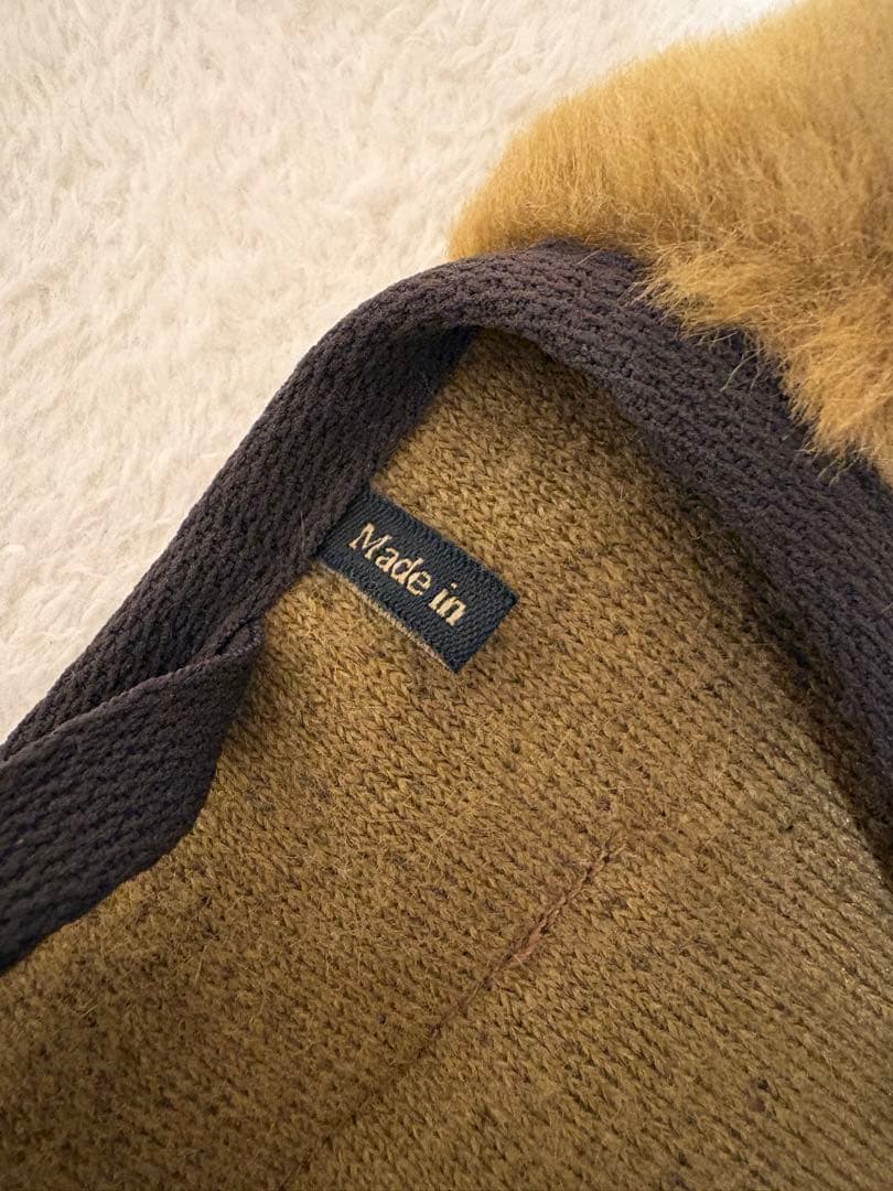 【1/10まで】Barbour ファー ベスト 34サイズ（ブラウン）