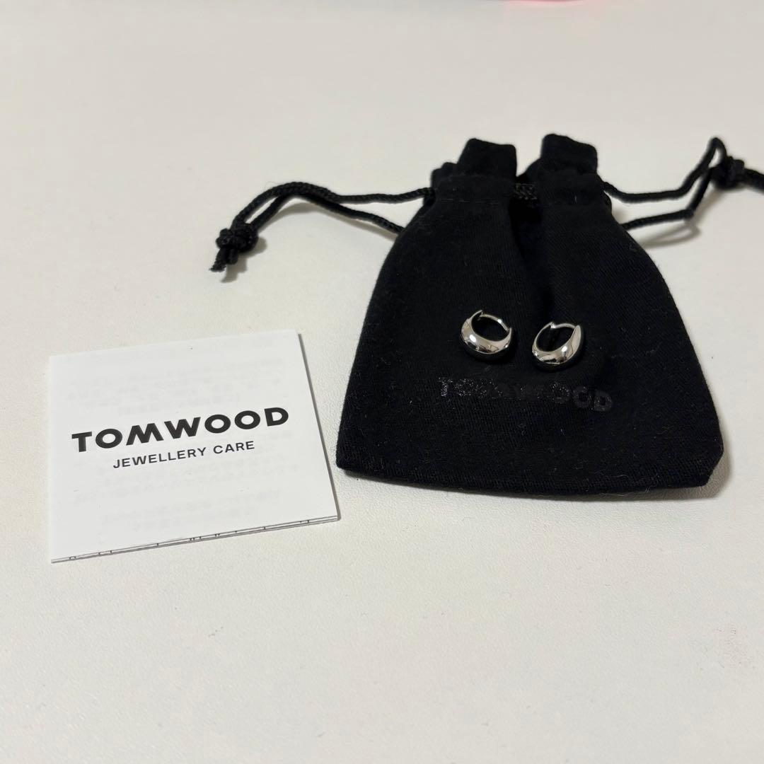 TOMWOOD Ice Huggies シルバー ピアス