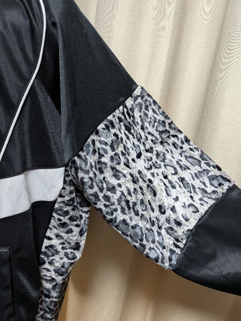 GIDEAL. ジディール レオパード リメイク トラックジャケット NIKE